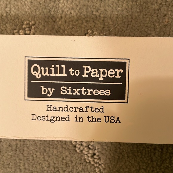 Quill to Paper Decorative Sign - Picture 5 of 6